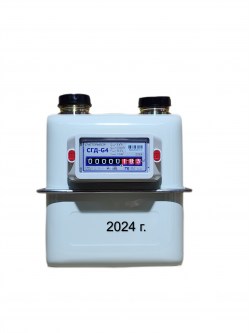 Счетчик газа СГД-G4ТК с термокорректором (вход газа левый, 110мм, резьба 1 1/4") г. Орёл 2024 год выпуска Асбест